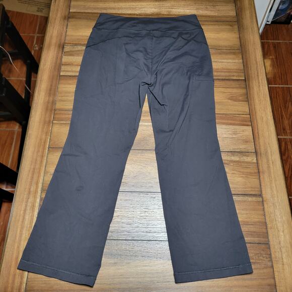 Duluth Trading Co Black Leggings w/ Single Leg Pocket - Size M X 29 - Picture 4 of 6